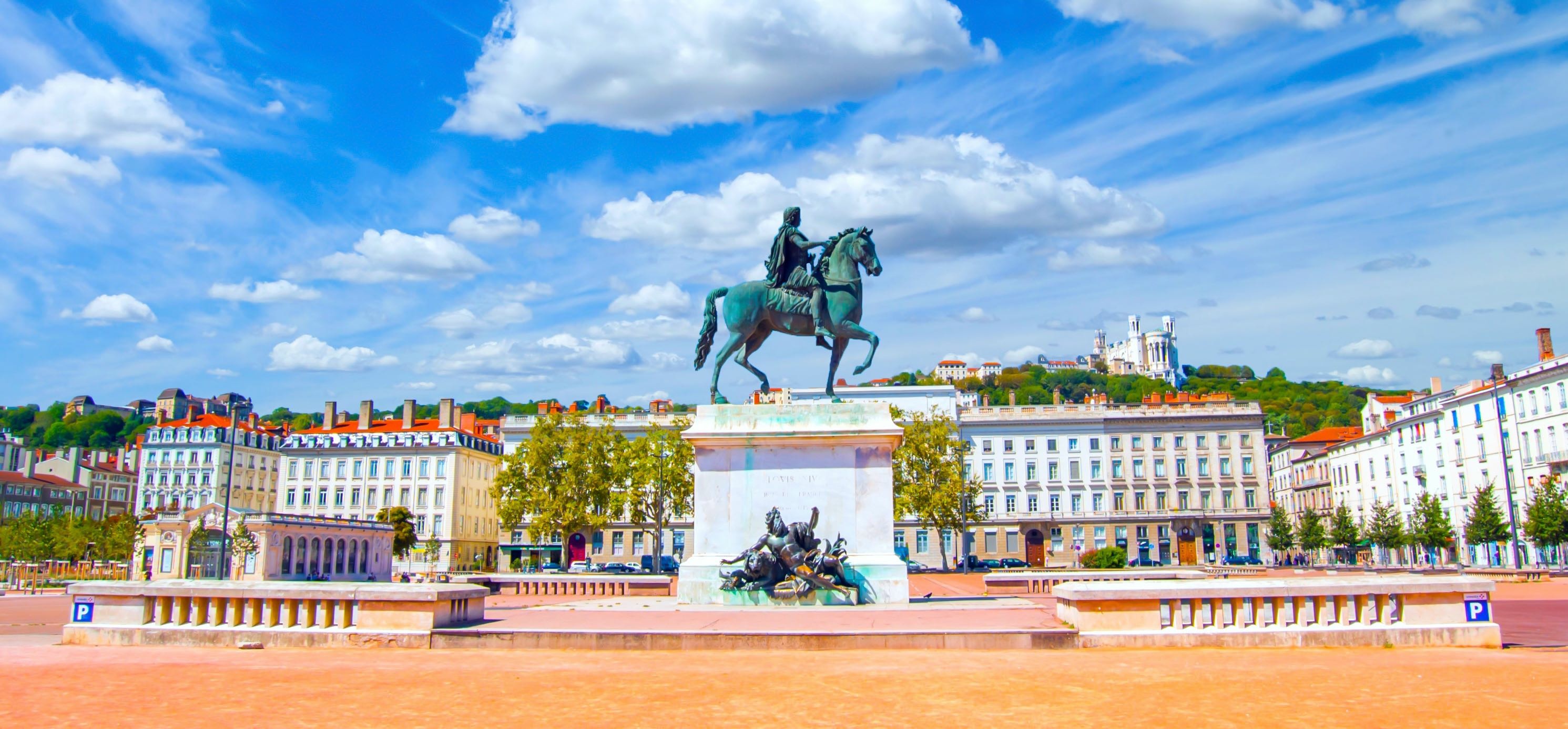 Lione place Bellecour