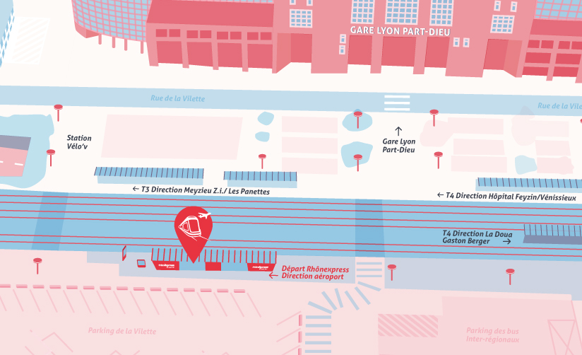 station access | Rhônexpress